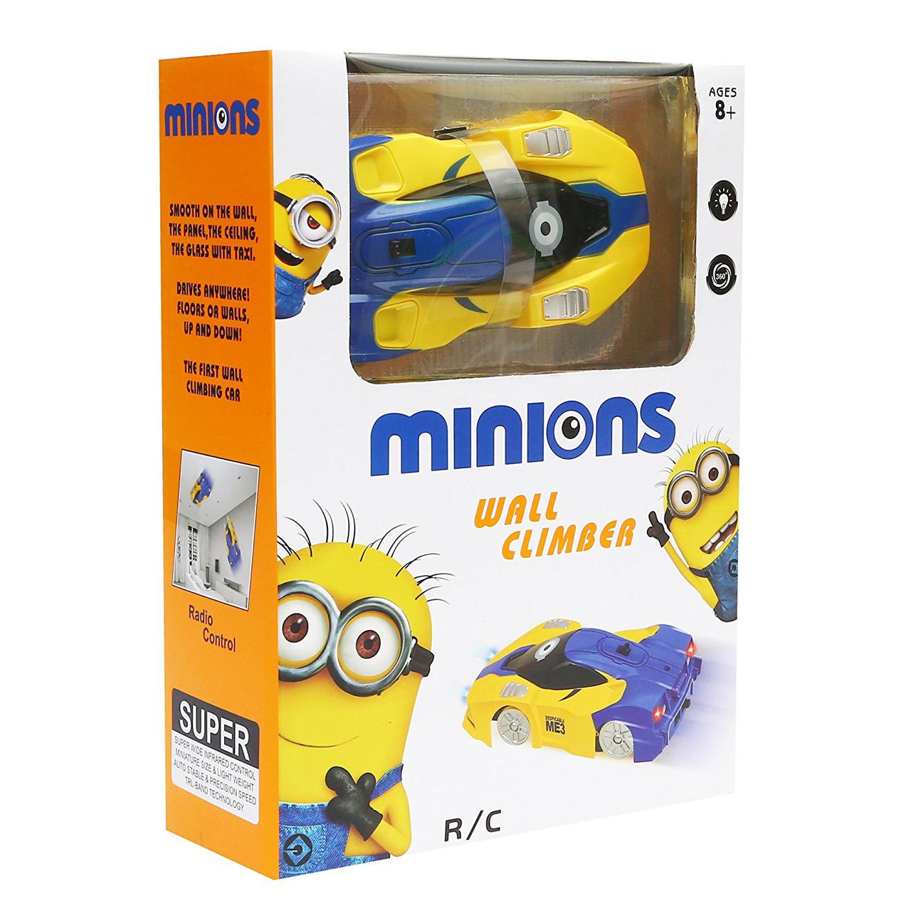 Антигравітаційна машинка Minions Wall Climber