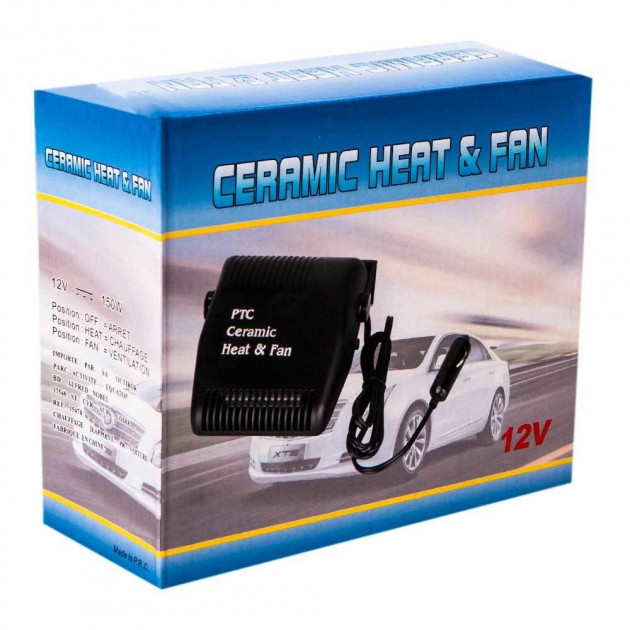 Автомобільний обігрівач скла та салону Auto Heater Fun 12В