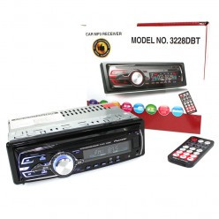Автомагнітола 3228 DBT Bluetooth Мульти підсвічування Знімна панель