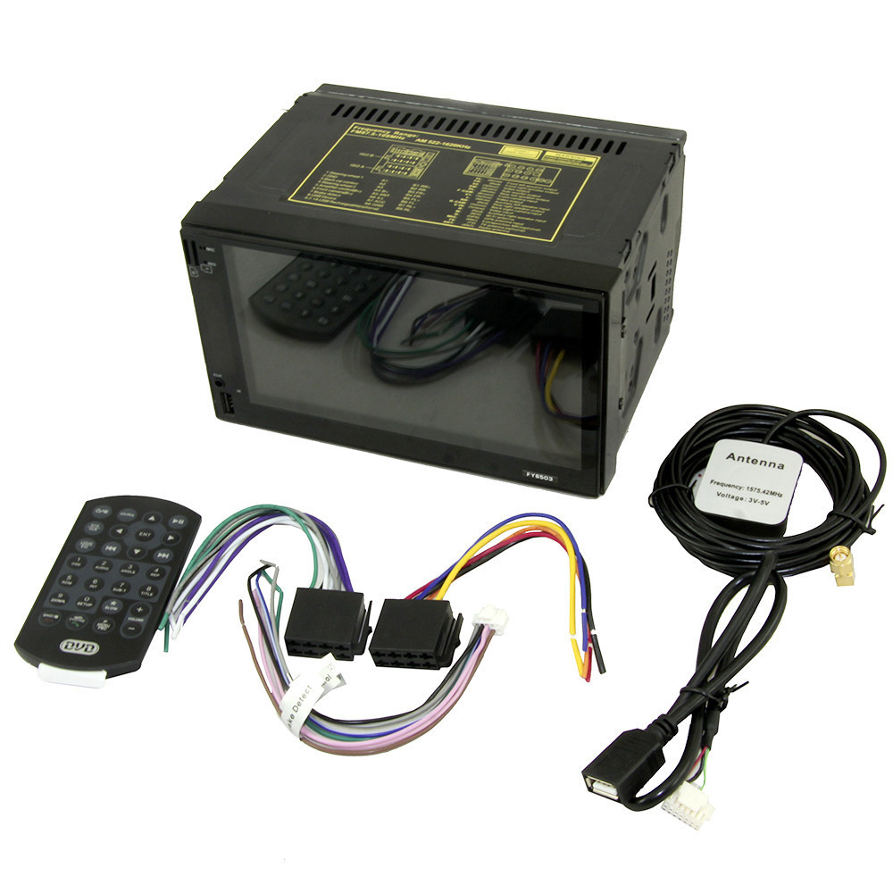 Автомагнітола 1DIN (2DIN-екран) 6503-TU Android GPS (без диска)