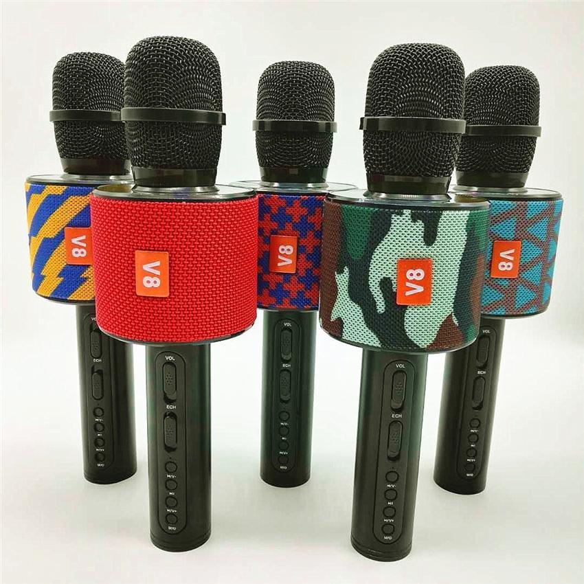 Бездротової Bluetooth мікрофон для караоке V8 Karaoke