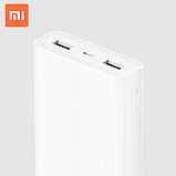 Зовнішній акумулятор Xiaomi Mi Power Bank 20000 mAh | Репліка, фото 6