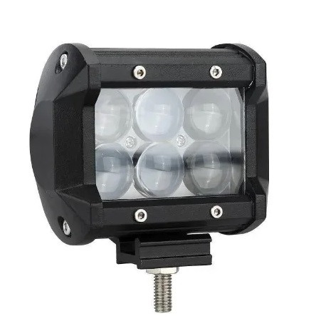 Автофара LEDна авто (6 LED) 5D-18W-SPOT (95 х 70 х 80) / Фара автомобільна світлодіодна