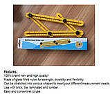 Мультифункціональна лінійка Multifunctional folding ruler, фото 4