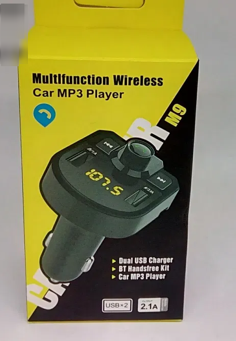 FM трансмітер MOD.M9 BT, Трансмітер від прикурювача, FM Модулятор M9