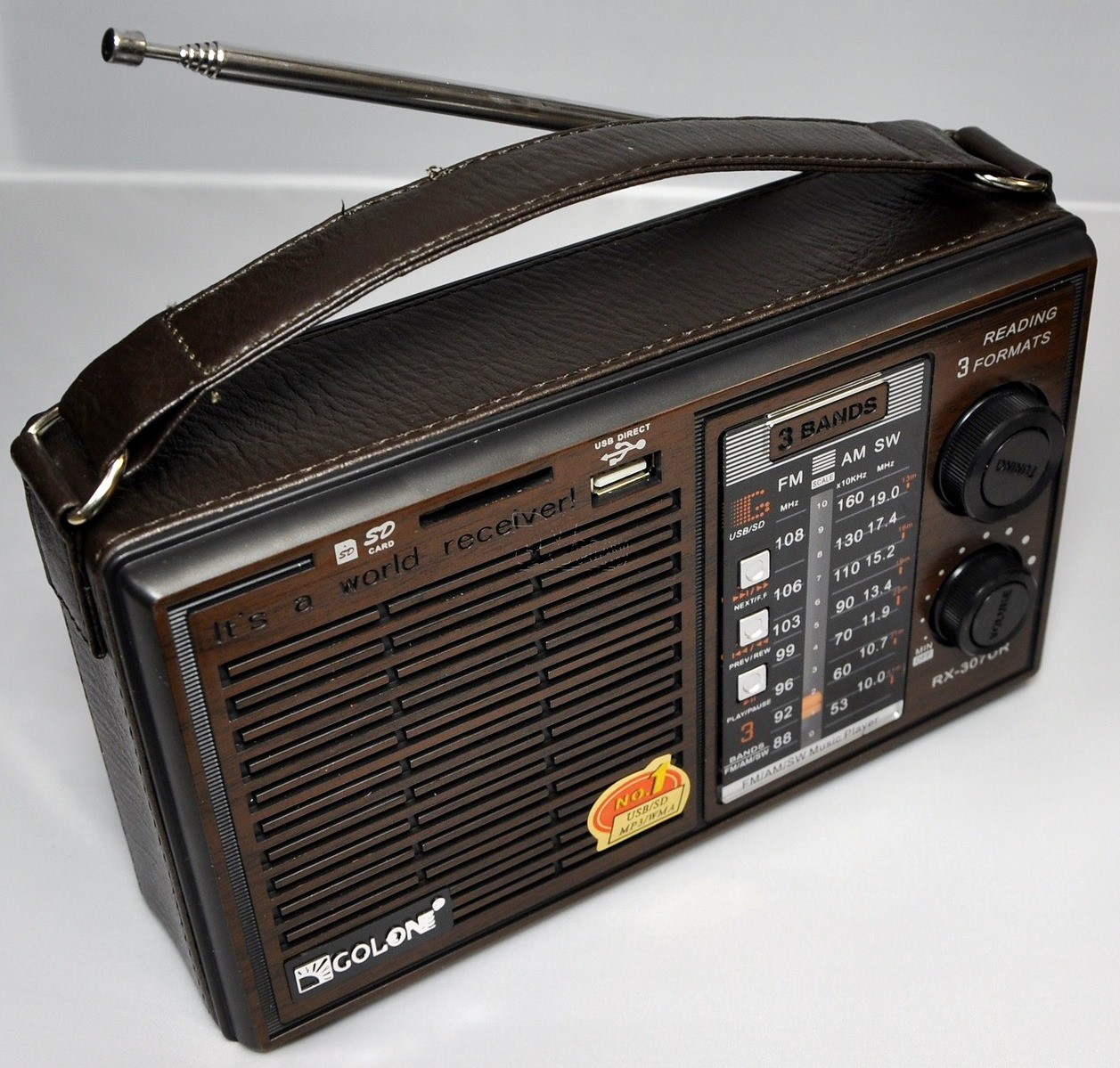 Радіоприймач GOLON RX-307UR