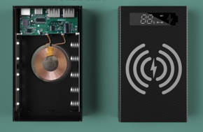 Корпус коробка Power Bank Qi 18650х5 CX5-Qi, фото 1