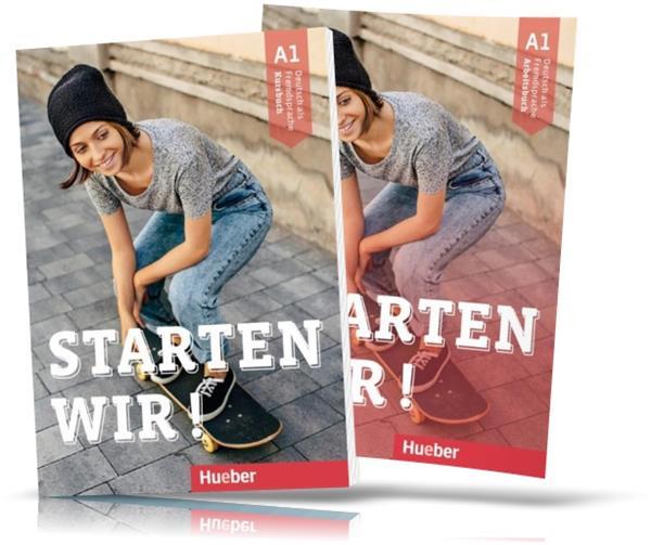 Starten wir A1, Deutsch Kursbuch + Arbeitsbuch (Hueber)