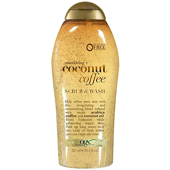Гель-скраб для душу OGX Coconut Coffee Scrub & Bodywash 577 мл