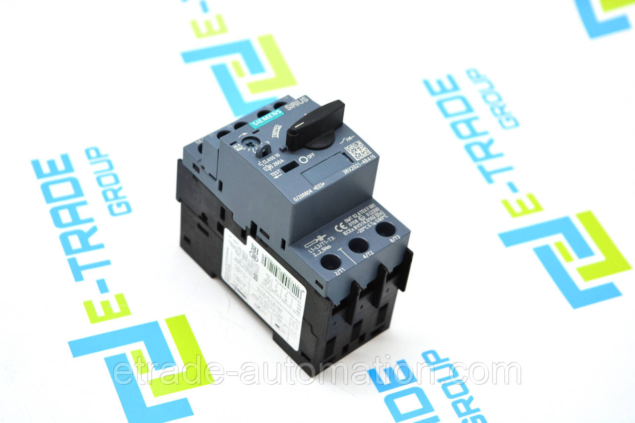 Автоматичний вимикач Siemens 3RV2021-4BA15, фото 1