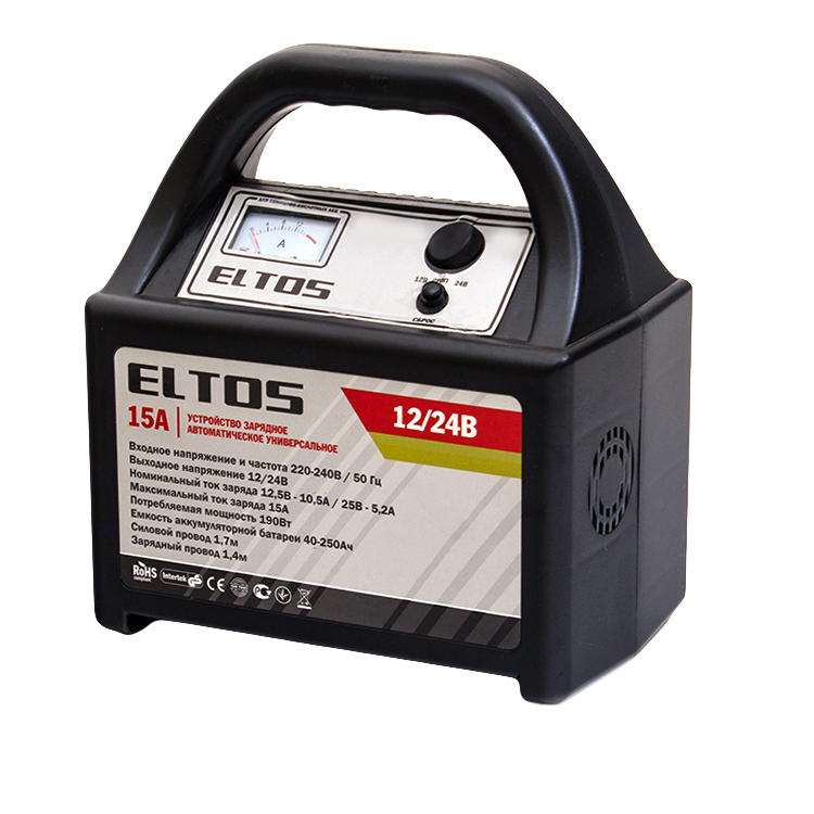 Зарядний пристрій Eltos 15 А