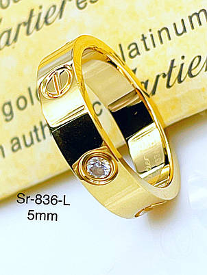 Каблучка Stainlees Steel (преміум) Sr-836(5,6,8,9,10), фото 2