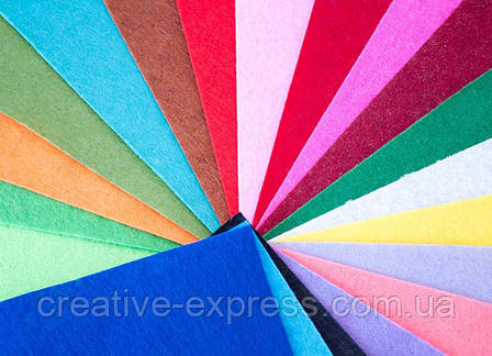 Фетр листковий (100% шерсть) 30*45см, Зелений, 450г/м2, 4мм, Knorr Prandell, 8441460, фото 1