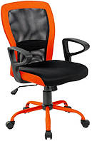 Кресло Office4You LENO Grey-Orange