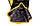 Боксерські рукавиці PowerPlay 3018 Jaguar Чорно-Жовті 16 унцій, фото 6