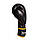 Боксерські рукавиці PowerPlay 3018 Jaguar Чорно-Жовті 16 унцій, фото 2