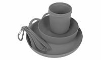 Набор посуды Sea To Summit Delta Camp Set Bowl, Plate, Mug, Cutlery, Grey