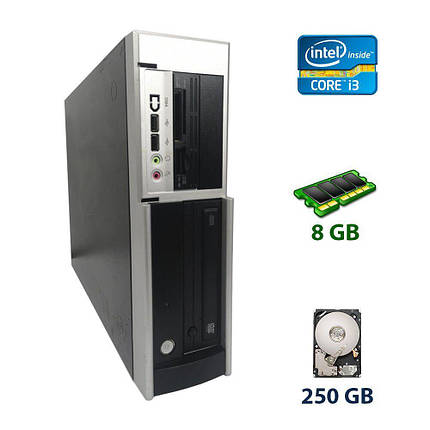 Комп'ютер Wortmann AG Terra DT (73) / Intel Core i3-550 (2 (4) ядра по 3.2 GHz) / 8 GB DDR3 / 250 GB HDD, фото 1