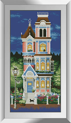 30023 Набір діамантової мозаїки Вікторіанський шарм, фото 1