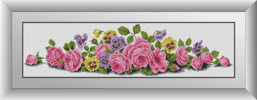 30083 Набір діамантової мозаїки Неаполитанський букет, фото 1