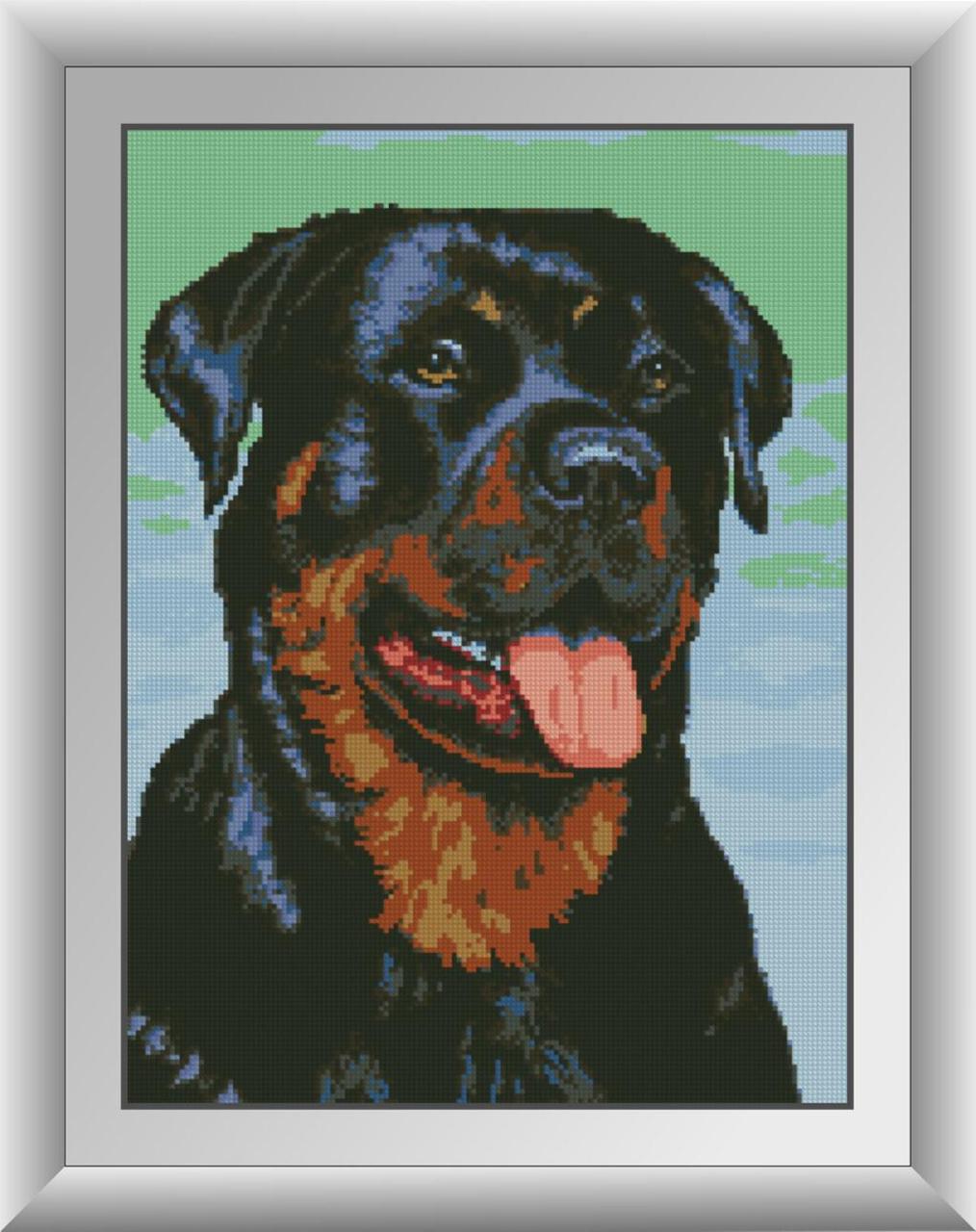 30101 Набір діамантової мозаїки Ротвейлер