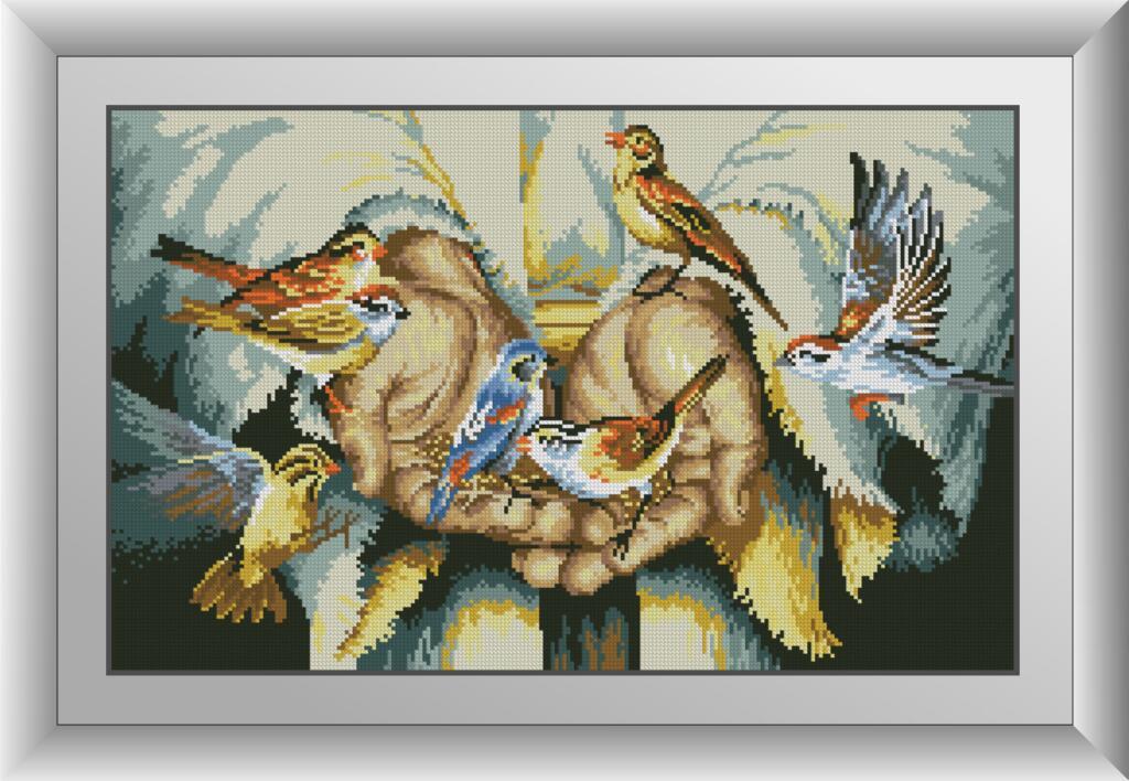 30116 Набір діамантової мозаїки В його руках