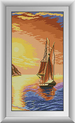 30133 Набір діамантової мозаїки Захід сонця, фото 1