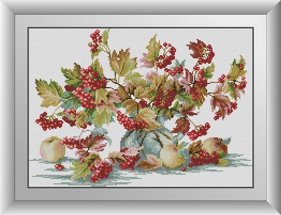 30137 Набір діамантової мозаїки Калина, фото 1