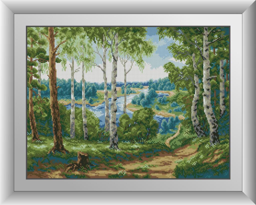 30197 Набір діамантової мозаїки Берези