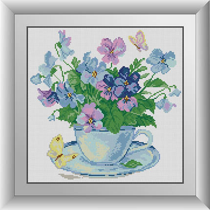 30221 Набір діамантової мозаїки Польовий букет, фото 1