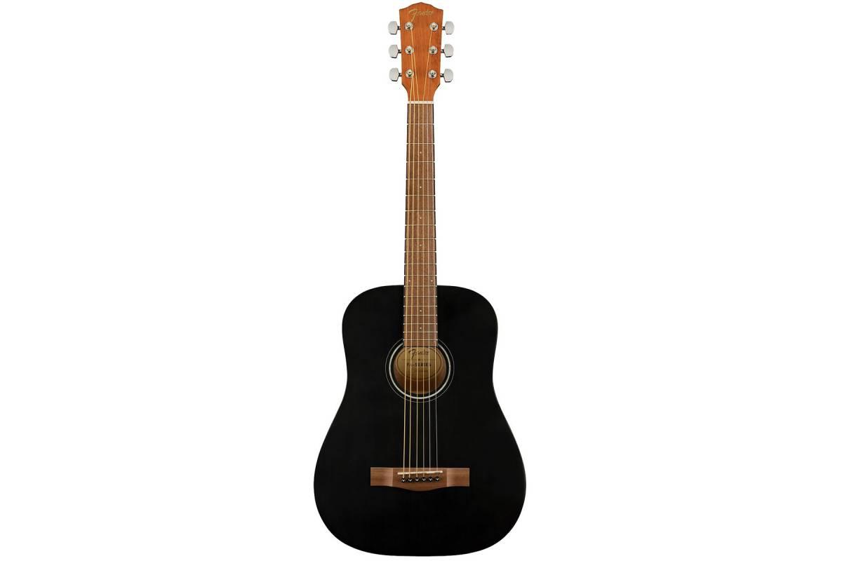 Акустична гітара FENDER FA-15 STEEL 3/4 BLACK WN w/BAG