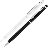 Ручка шариковая Economix Stylus метал, пишет синим корп асорт. E10308