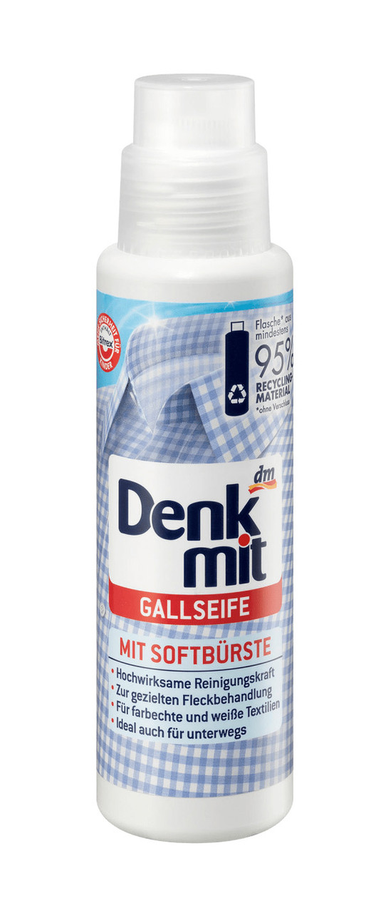 Плямовивідник Denkmit Gallseife 250 мл (щіткою)