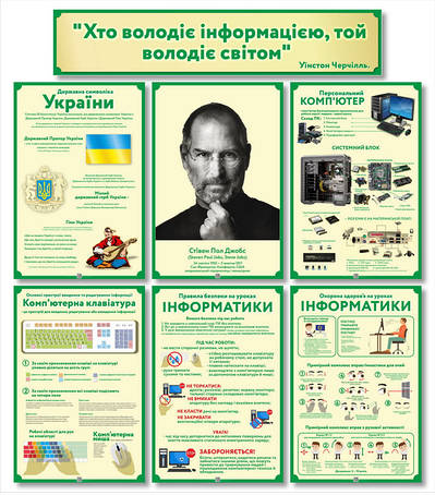 Стенди в кабінет ІНФОРМАТИКИ