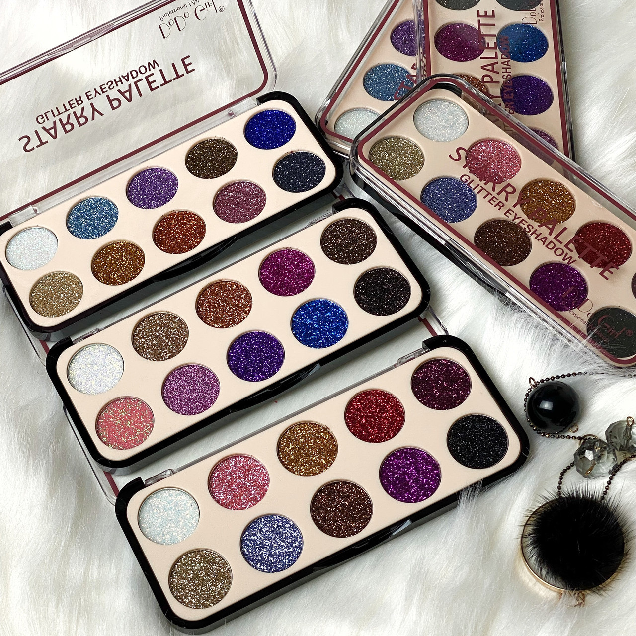 Палетка гліттерів DoDo Girl Starry Palette Glitter Eyeshadow (ID