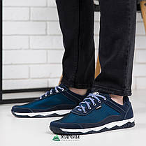 Кросівки чоловічі сітка сині 43р, фото 2