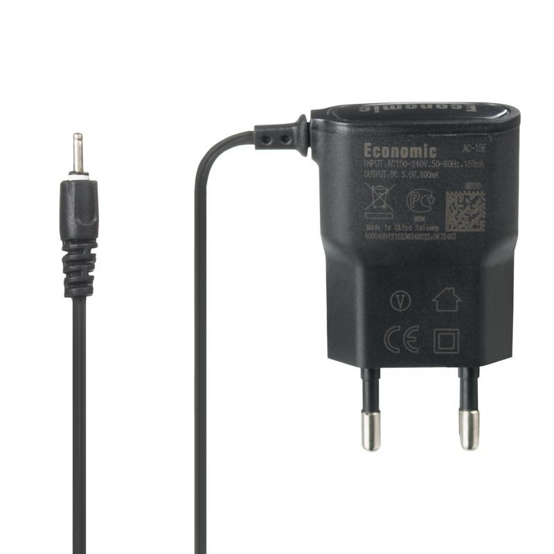 Зарядний пристрій Nokia тонкий штекер 2 мм Economic, фото 1