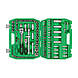 Набір інструментів 1/2"&1/4" 108ед. INTERTOOL ET-6108SP, фото 7