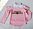 Дитяча кофта-сорочка для дівчаток від 8 до 11 років, рожева й електрик, повсякденна та ошатна, фото 2