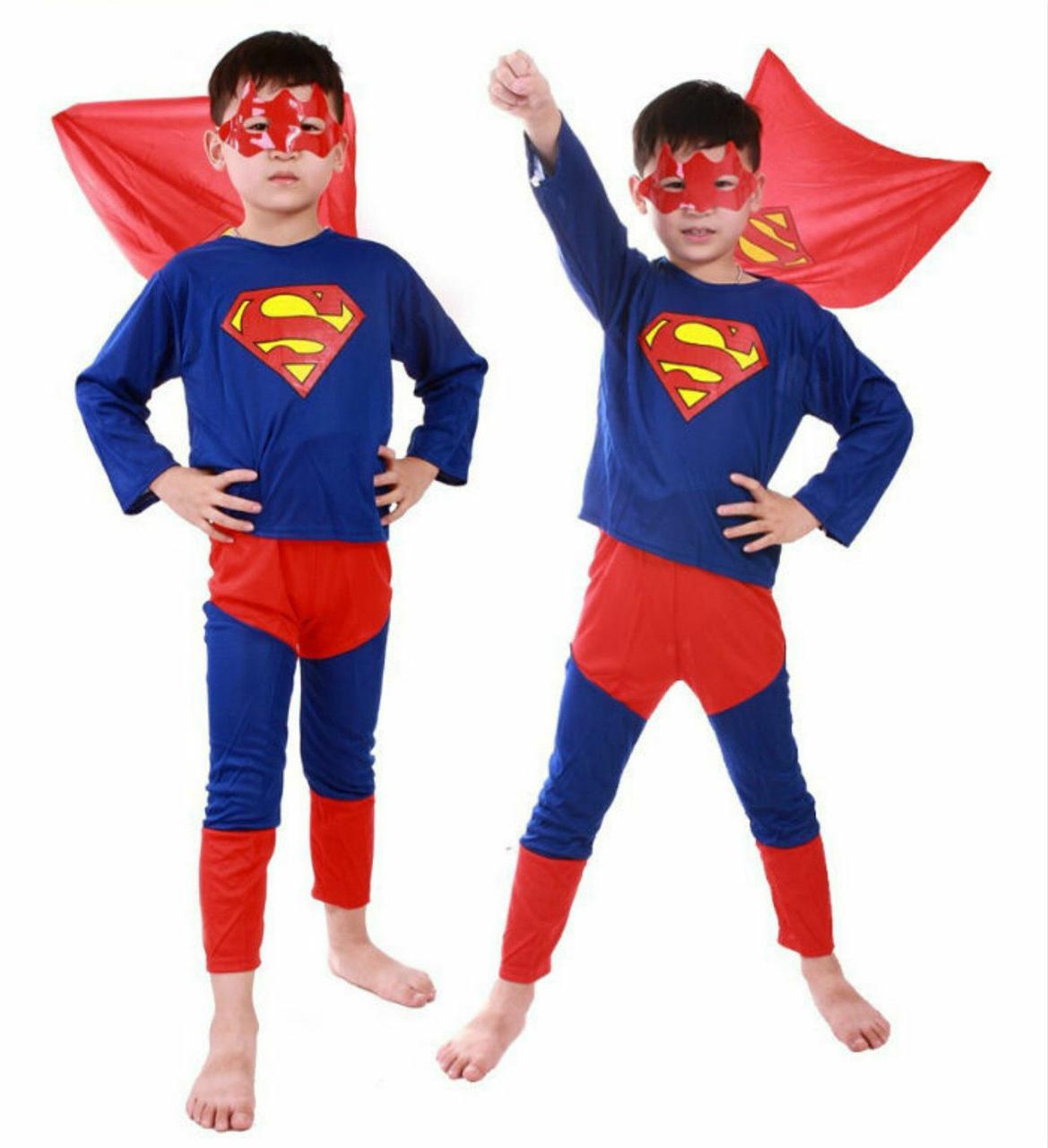 Дитячий карнавальний костюм "Супермен" для хлопчика. Маскарадний костюм супермена 1931