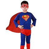 Дитячий карнавальний костюм "Супермен" для хлопчика. Маскарадний костюм супермена 1931, фото 2