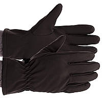 Перчатки для охоты, рыбалки и туризма теплые флисовые TY-0354, L Черный