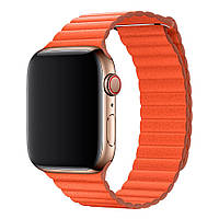 Шкіряний ремінець Leather Loop для Apple Watch (42/44 mm) Orange