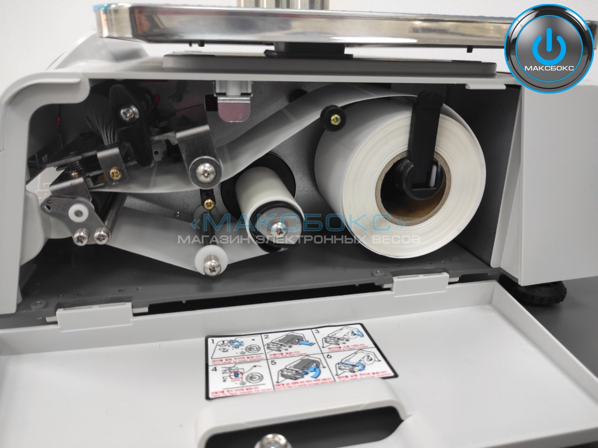 Весы с печатью этикетки на 30 кг CL3500B CAS - фото 5 - id-p1382201381