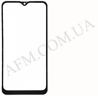 Стекло экрана Samsung A107 Galaxy A10S 2019 чёрное + OCA плёнка