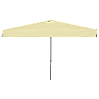 Зонт Avocado квадратный 3 x 3 м бежевый, рама коричневая