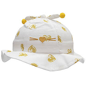 Дитяча панамка капелюх 48 см, 1-3 років, бавовна (517342)