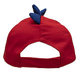 Дитяча кепка бейсболка, червоний, 51 см, 5-10 років, бавовна (517489), фото 4