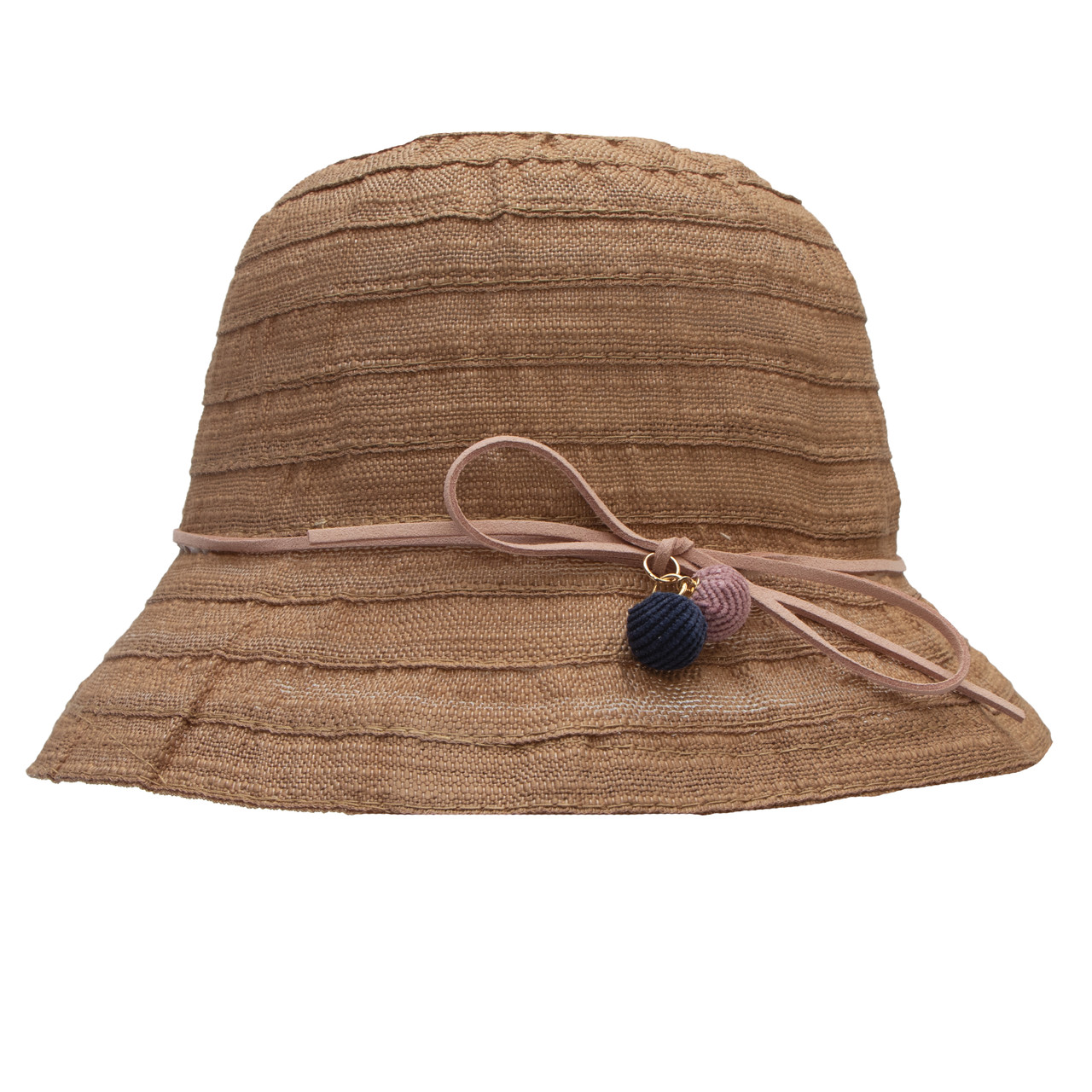 Дитяча панамка капелюх 52-54 см, 5-8 років, рафія (518059), фото 1