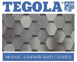 Черепиця TEGOLA (Super) Mosaic Альпійський сланець